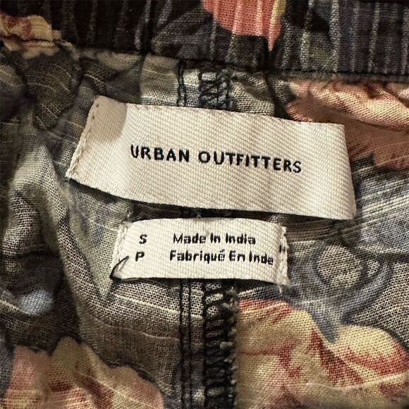 Women's Urban Outfitters Floral Jogger Pants Size Small Multicolor Casual - Picture 4 of 4